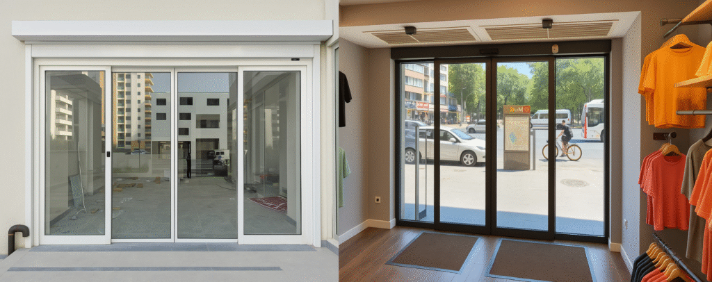 ÇİFT KANAT FOTOSELLİ KAPI 2